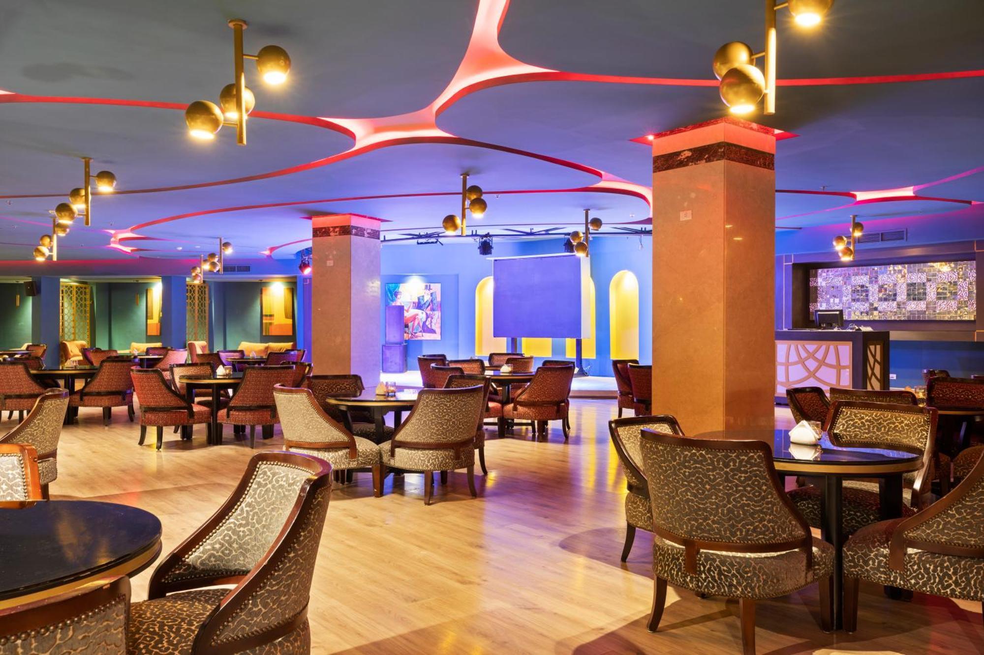 Beach Albatros Aqua Park - Hurghada Esterno foto The interior of the restaurant