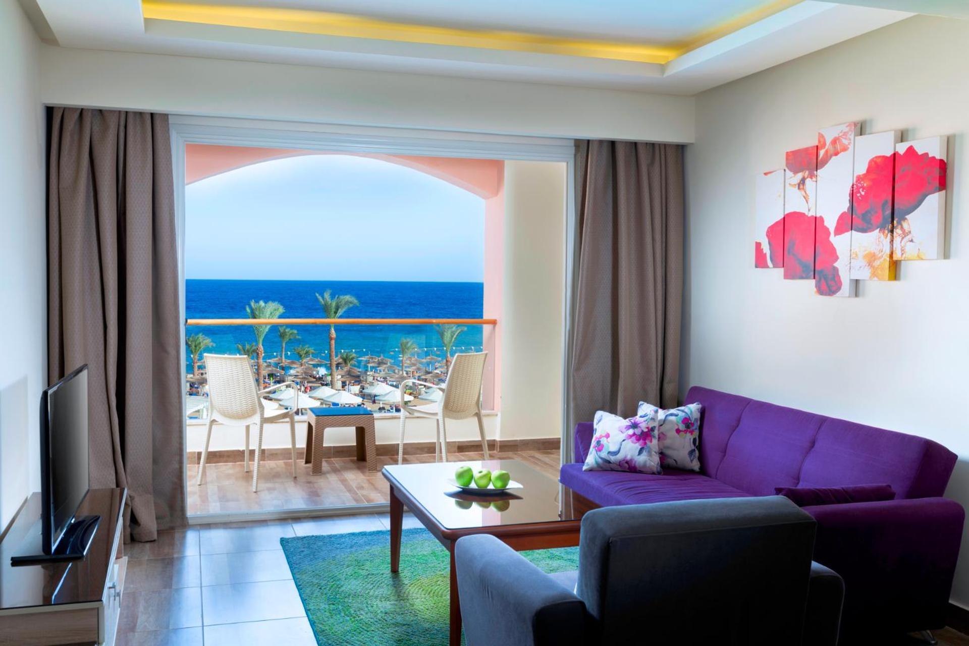 Beach Albatros Aqua Park - Hurghada Esterno foto Suite at the hotel