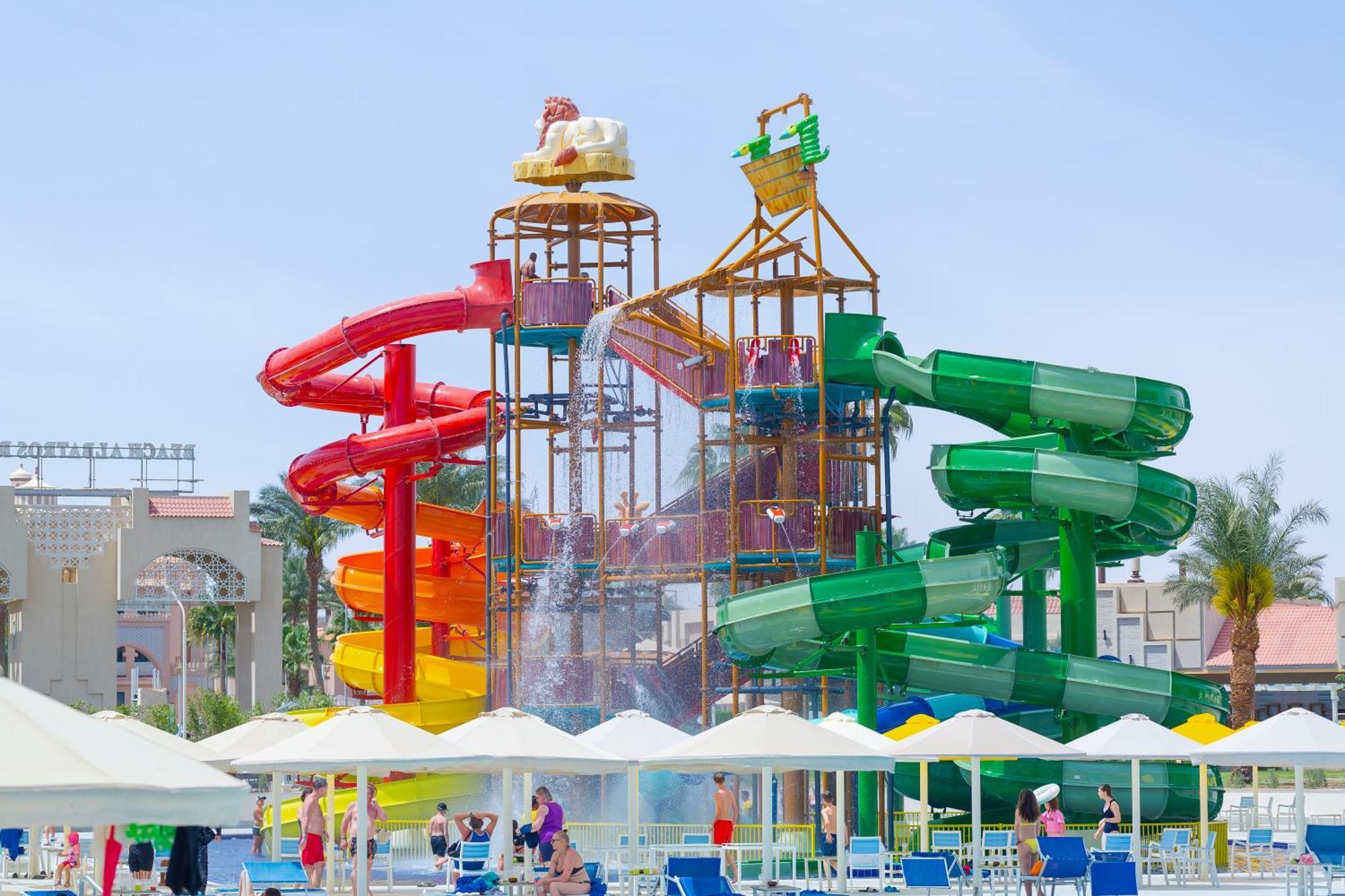 Beach Albatros Aqua Park - Hurghada Esterno foto Splash Jungle Water Park