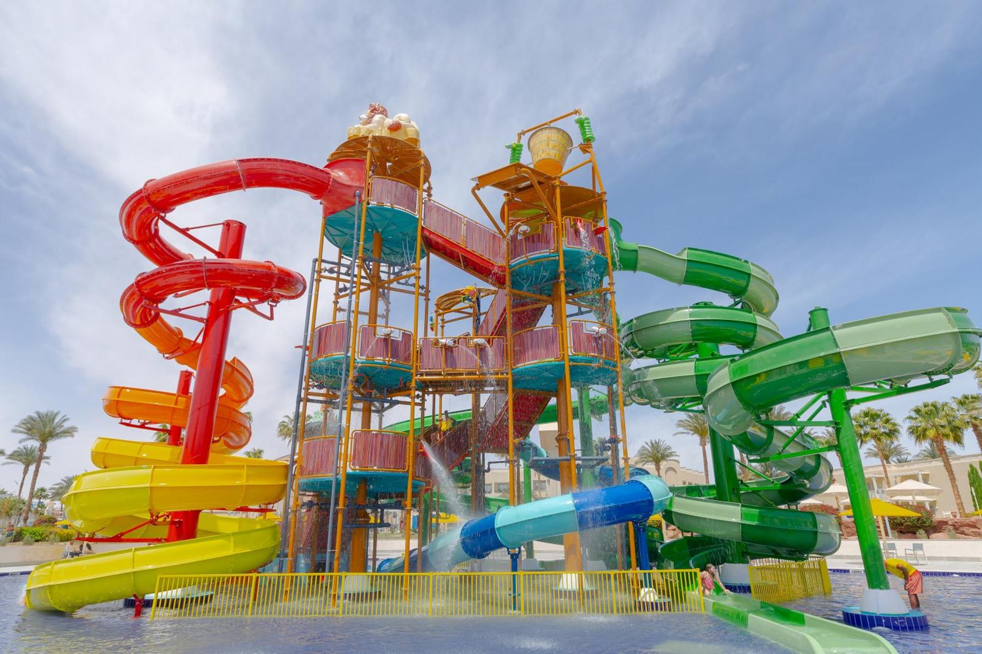 Beach Albatros Aqua Park - Hurghada Esterno foto Splash Jungle Water Park